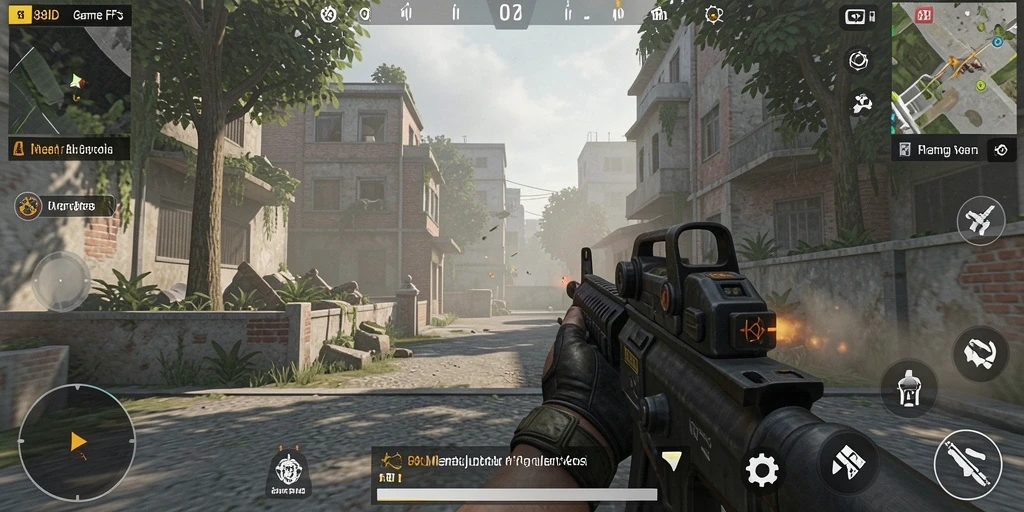 Screenshot gameplay 88ID yang menampilkan aksi tembak-menembak yang mendebarkan.