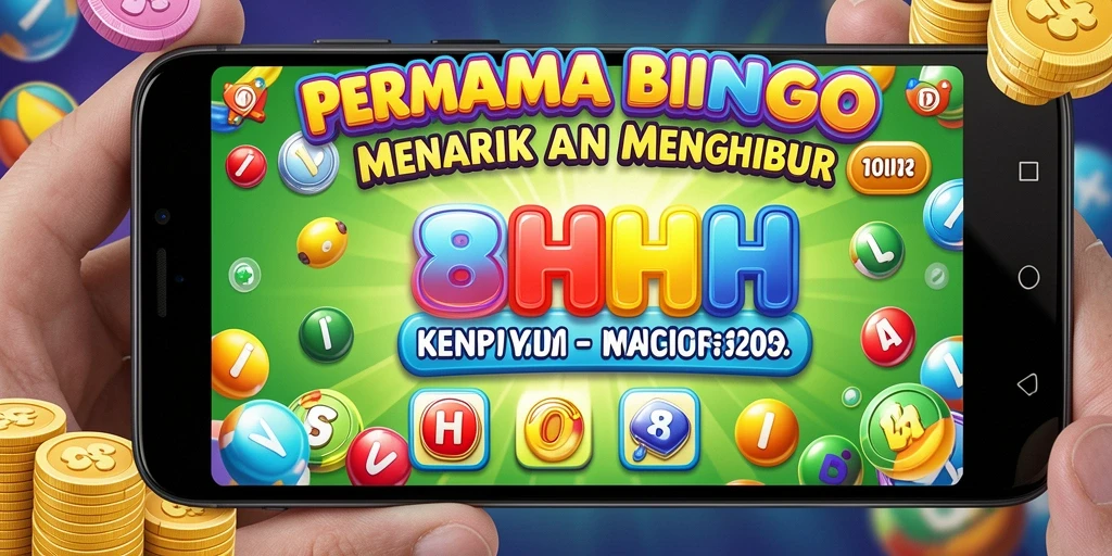 Tampilan gameplay menegangkan dari permainan Bingo 8HHH.