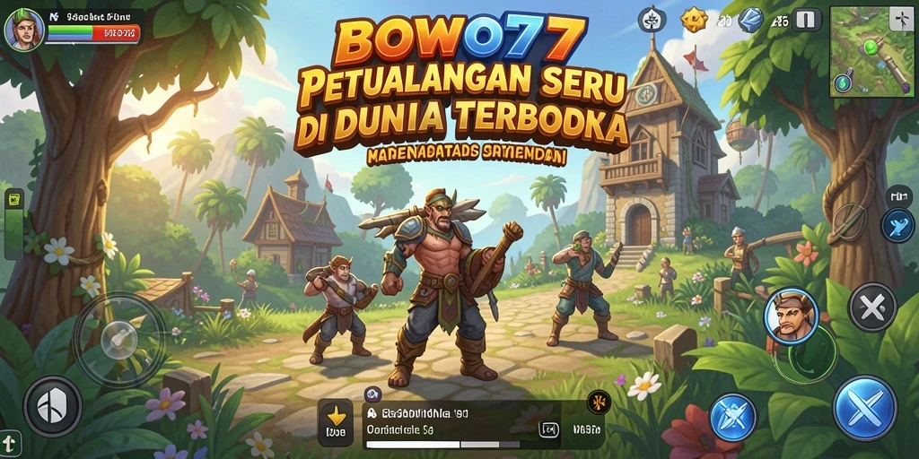 Gameplay menarik BOWO77 di dunia terbuka yang menantang.