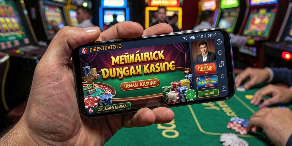 Screenshot gameplay seru dari DIREKTURTOTO di Kasino.