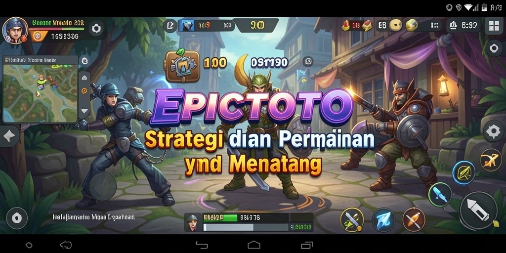 Tampilan gameplay EPICTOTO yang menantang dan penuh strategi.