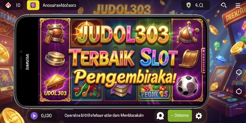 Screenshot dari gameplay JUDOL303 menunjukkan keseruan bermain slot.