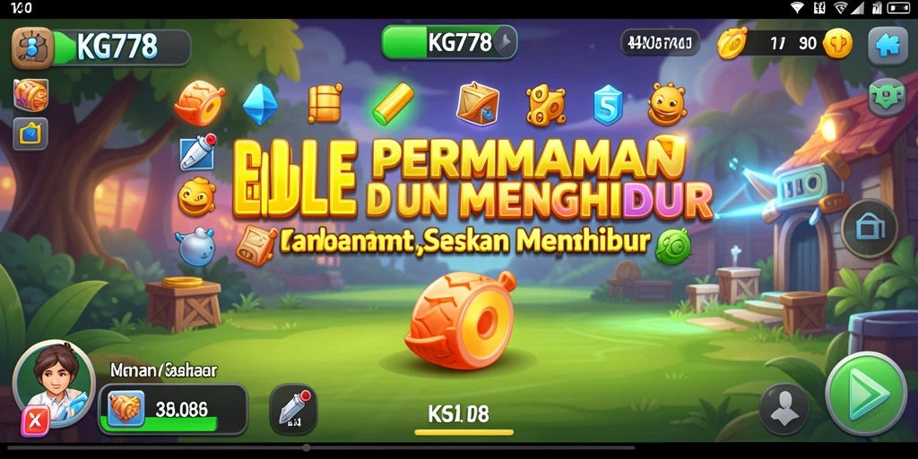 Tampilan gameplay KG778 yang menawan dan menghibur.