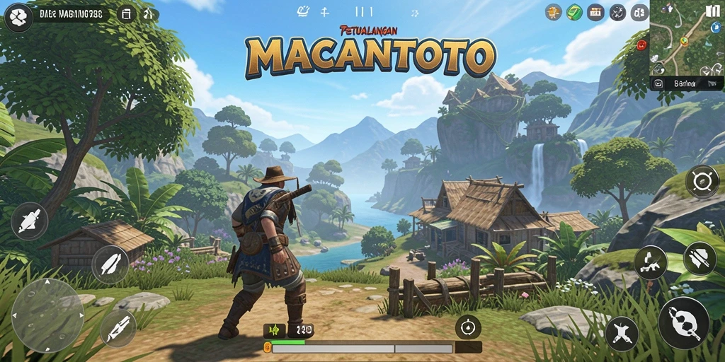 Gameplay Open World yang menakjubkan dan interaktif.