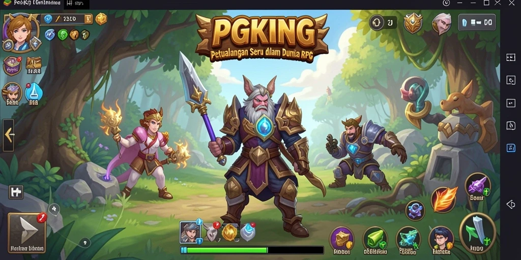 Gameplay RPG yang menakjubkan dengan grafis yang memukau.