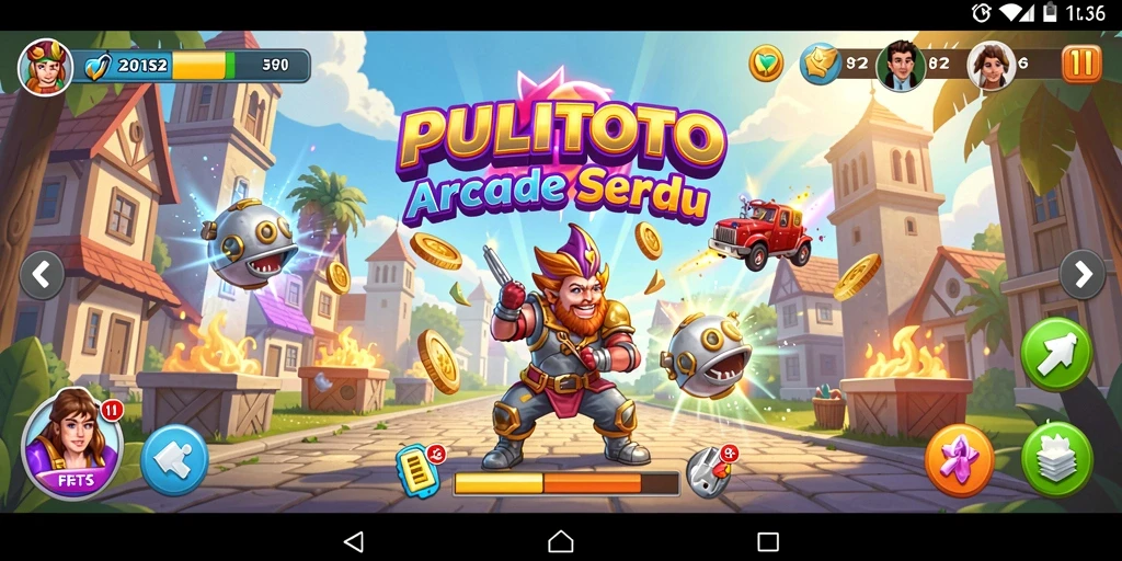 Tampilan gameplay menegangkan di PULITOTO yang menghibur.