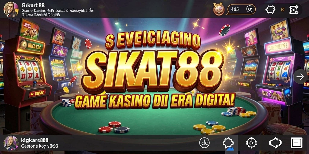 Tampilan gameplay SIKAT88 yang menarik dan interaktif.