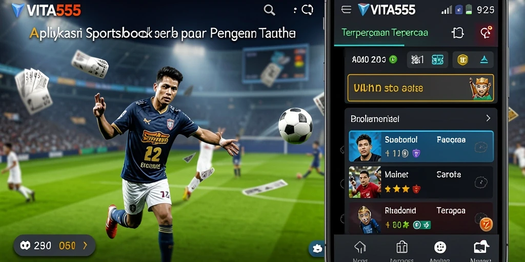 Screenshot gameplay VITA555 yang menunjukkan taruhan olahraga yang menarik.